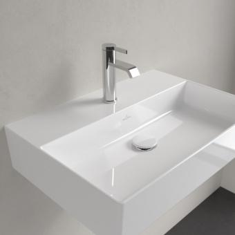 Villeroy & Boch  Memento 2.0 Pаковина, 600 x 420 x 135 mm, Альпийский белый CeramicPlus, без перелива 4A226LR1