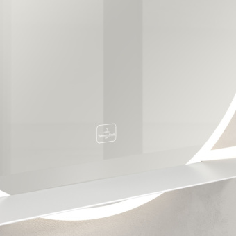 Villeroy & Boch More to See Lite+ Зеркало, с подсветкой, 650 x 650 x 23 mm A4626000