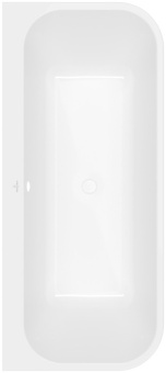 Villeroy & Boch Architectura ванна Duo, 1700 x 750 mm, Альпийский белый UBA170ARE9CS00V-01