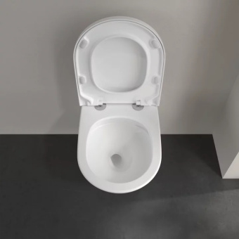 Villeroy & Boch Subway 3.0 Комбинированная упаковка, настенный, с TwistFlush, Альпийский белый 4670TS01