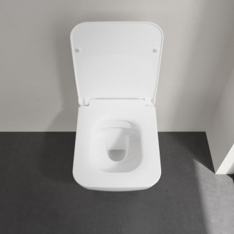 Villeroy & Boch Venticello Комбинированная упаковка, настенный, с DirectFlush, Альпийский белый CeramicPlus 4611RLR1