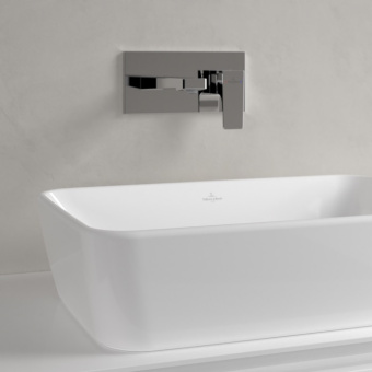 Villeroy & Boch Architectura Раковина для установки на столешницу, 600 x 405 x 155 mm, Альпийский белый, с переливом, нешлифованный 5A276001