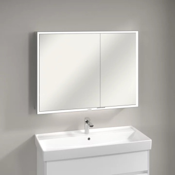 Villeroy & Boch My View Now Настенный зеркальный шкаф, с подсветкой, 1000 x 750 x 168 mm A4551000