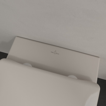 Villeroy & Boch Subway 2.0 Унитаз с открытым смывным краем, настенный, смыв DirectFlush, Pergamon CeramicPlus 5614R0R3