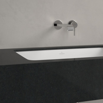 Villeroy & Boch Loop & Friends Раковина для установки под столешницу, 615 x 380 x 185 mm, Альпийский белый, без перелива, наружная сторона покрыта глазурью 4A580101