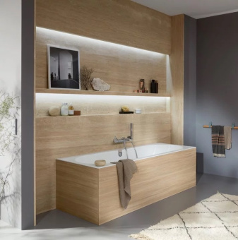Villeroy & Boch Oberon 2.0 Ванна Duo, 1700 x 750 mm, Альпийский белый UBQ170OBR2DV-01