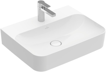 Villeroy & Boch Finion Pаковина, 600 x 470 x 164 mm, без перелива, Альпийский белый CeramicPlus 416861R1
