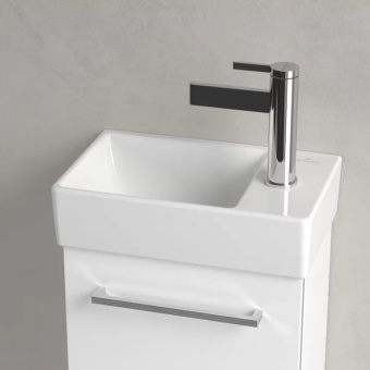 Villeroy & Boch Avento Раковина компактная, 360 x 220 x 110 mm, Альпийский белый, без перелива, см справа 43003L01