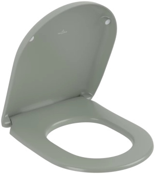 Villeroy & Boch Antao Сиденье с крышкой для унитаза, с функцией автоматического опускания (SoftClosing), со снимаемым сиденьем (QuickRelease), Morning Green 8M67S1R8