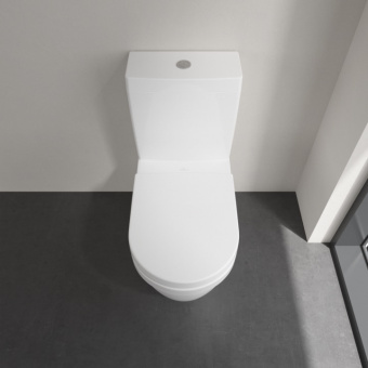 Villeroy & Boch Architectura Чаша унитаза с открытым смывным краем, напольный, с DirectFlush, Альпийский белый 5691R001