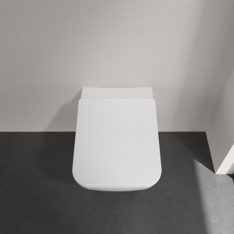 Villeroy & Boch Venticello Комбинированная упаковка, настенный, с DirectFlush, Альпийский белый CeramicPlus 4611RLR1