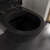 Villeroy & Boch Subway 2.0 Унитаз с открытым смывным краем, настенный, с DirectFlush, Pure Black CeramicPlus 5614R0R7
