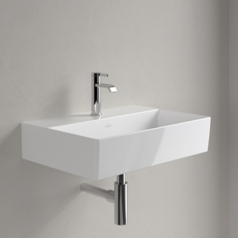 Villeroy & Boch  Memento 2.0 Pаковина, 600 x 420 x 135 mm, Альпийский белый CeramicPlus, без перелива 4A226LR1