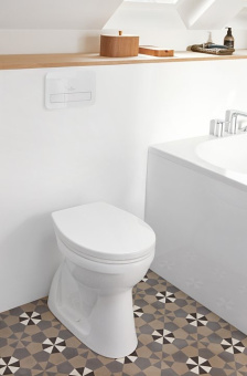 Villeroy & Boch Kлавиша смыва Viconnect 200G, Смыв с 2 объемами, Белое Стекло 922400RE