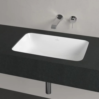 Villeroy & Boch Architectura Раковина для установки под столешницу, 620 x 420 x 180 mm, Альпийский белый, с переливом, нешлифованный 5A776001