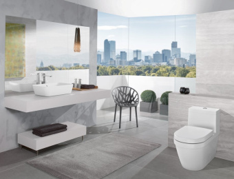 Villeroy & Boch Architectura Раковина для установки на столешницу, 600 x 405 x 155 mm, Альпийский белый, с переливом, нешлифованный 5A276001