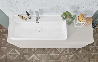 Villeroy & Boch Аксессуары Запираемый донный клапан с керамической крышкой, 72 x 105 x 72 mm, Альпийский белый 68100001