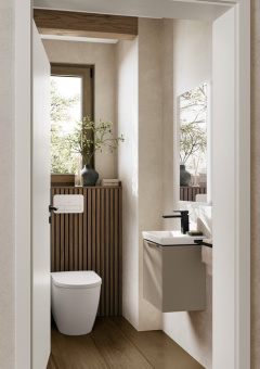 Villeroy & Boch Subway 2.0 / 3.0 Сиденье с крышкой для унитаза, с функцией автоматического опускания (SoftClosing), со снимаемым сиденьем (QuickRelease), Stone White (Белый матовый) 8M42S1RW