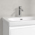 Villeroy & Boch Skyla Pаковина для установки на тумбу крыло справа, 800 x 460 x 160 mm, с переливом, Альпийский белый 5A52L101