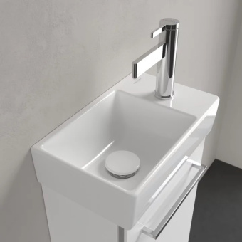 Villeroy & Boch Avento Раковина компактная, 360 x 220 x 110 mm, Альпийский белый, без перелива, см справа 43003L01