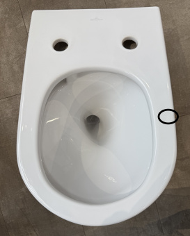 Villeroy & Boch Subway 3.0 Унитаз подвесной, настенный, с TwistFlush, Альпийский белый CeramicPlus с сиденьем НОМЕР 18 Уценка