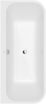 Villeroy & Boch Architectura ванна Duo, 1800 x 800 mm, Альпийский белый UBA180ARE9CS00V-01