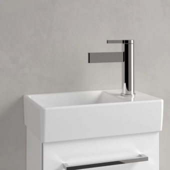 Villeroy & Boch Avento Раковина компактная, 360 x 220 x 110 mm, Альпийский белый, без перелива, см справа 43003L01