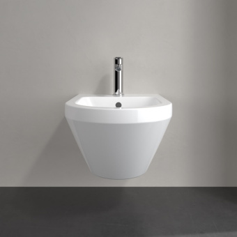 Villeroy & Boch Architectura Биде, настенный, 370 x 530 mm, Альпийский белый 74870001