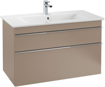 Villeroy & Boch Venticello Pаковина для установки на тумбу, 1000 x 500 x 170 mm, с переливом, Альпийский белый 4104AL01