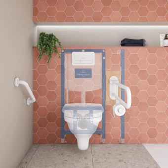Villeroy & Boch ViConnect Инсталляционная система для унитаза, для Монтаж в гипсокартон, 525 x 130 x 1120 mm 92242700