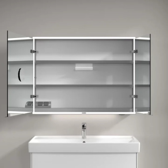 Villeroy & Boch My View Now Настенный зеркальный шкаф, с подсветкой, 1000 x 750 x 168 mm A4551000