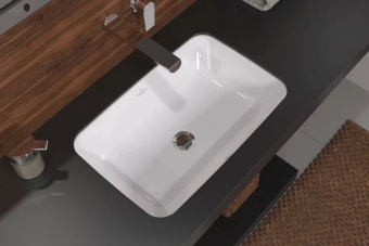 Villeroy & Boch Architectura Раковина для установки под столешницу, 620 x 420 x 180 mm, Альпийский белый, с переливом, нешлифованный 5A776001