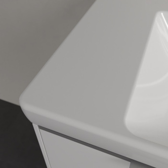 Villeroy & Boch Subway 3.0 Pаковина для установки на тумбу, 1000 x 470 x 165 mm, с переливом, Альпийский белый 4A70A501