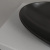 Villeroy & Boch Loop & Friends Раковина для установки на столешницу, 560 x 385 x 120 mm, Pure Black CeramicPlus, без перелива 4A4701R7
