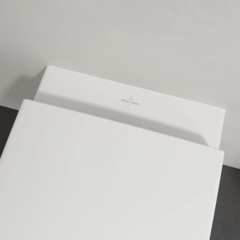 Villeroy & Boch Architectura Комбинированная упаковка, укороченная модель, настенный, с DirectFlush, Альпийский белый 4687HR01