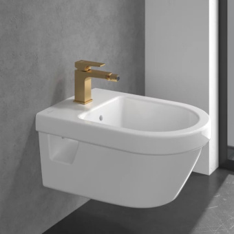 Villeroy & Boch Architectura Square Смеситель для биде однорычажный золото TVB12500100076
